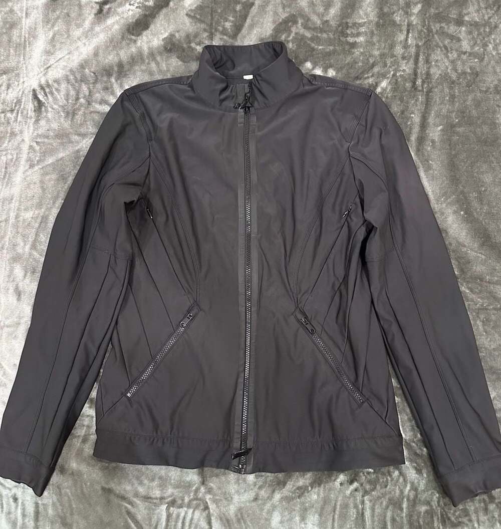 Lululemon Black Zip Up Jacket Size M